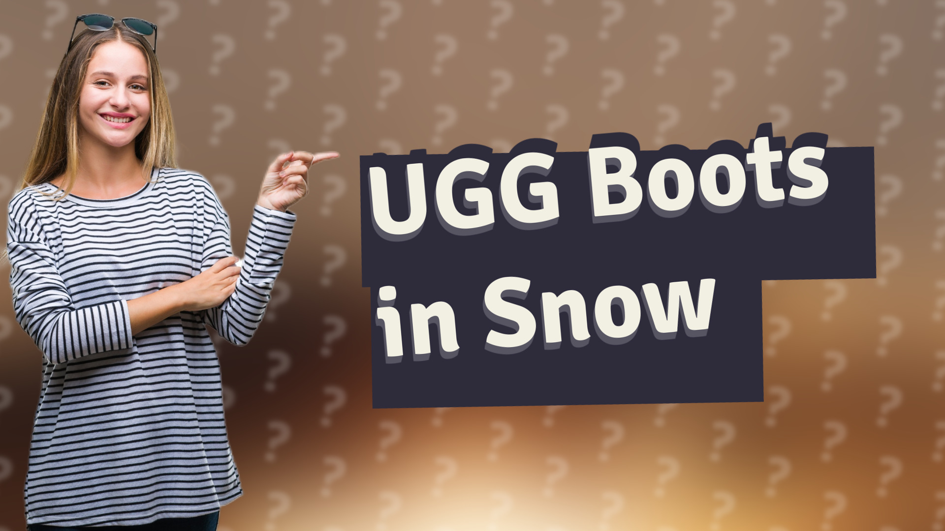 UGG Boots in Snow