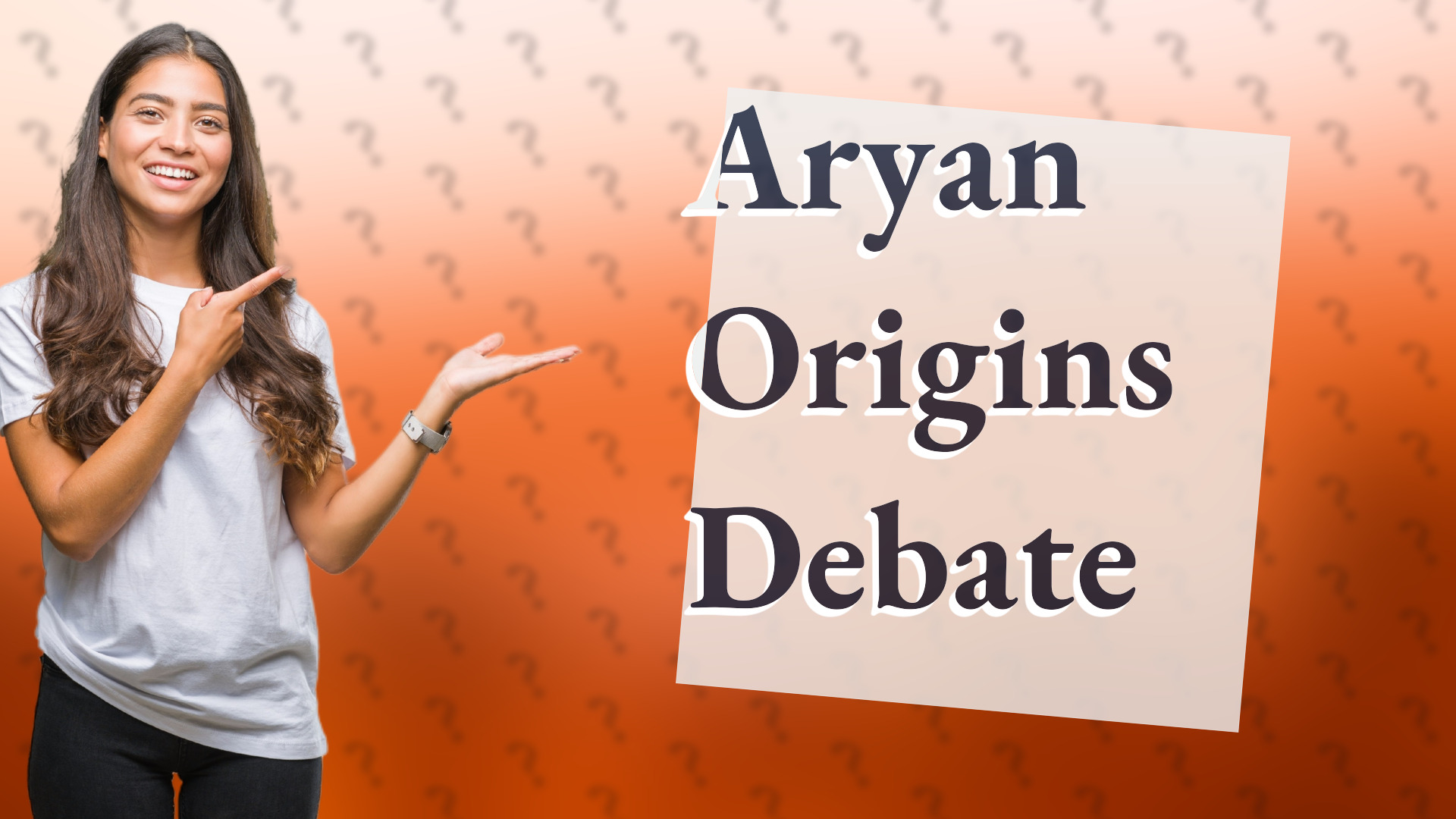 Aryan Origins Debate