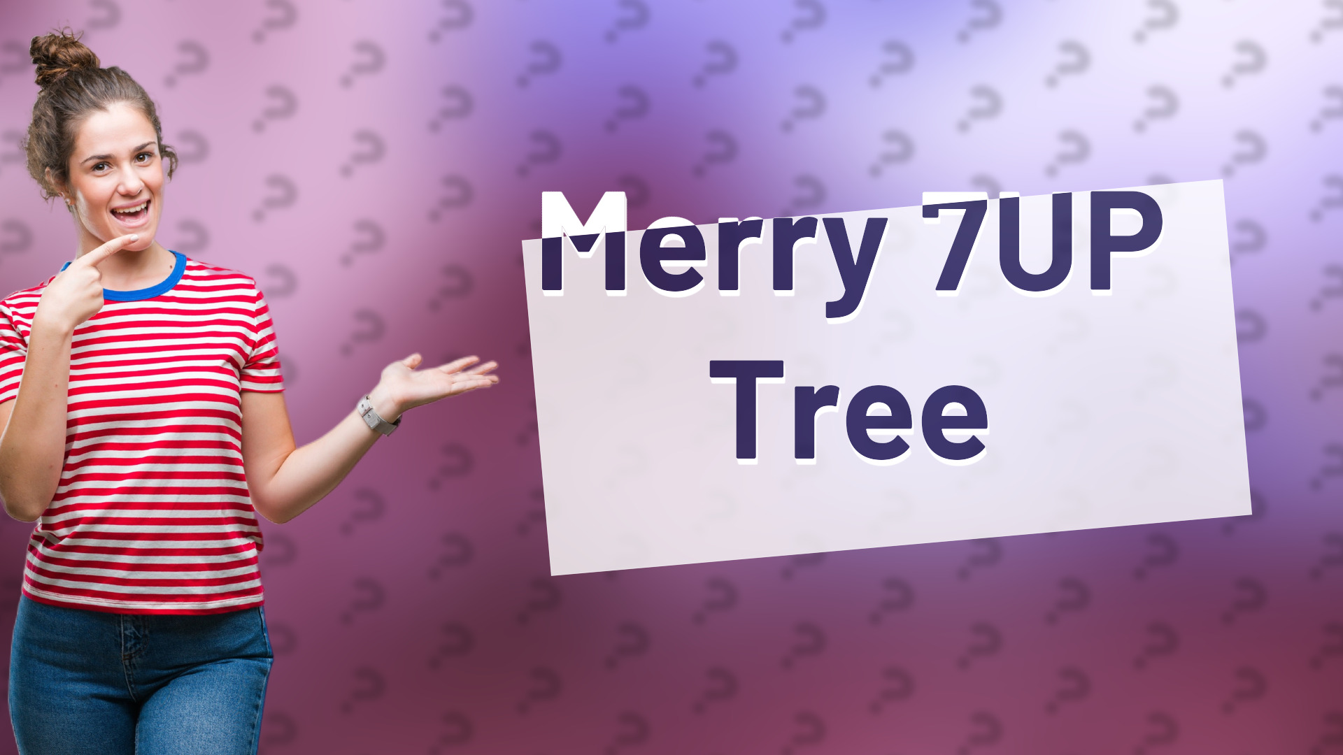 Merry 7UP Tree