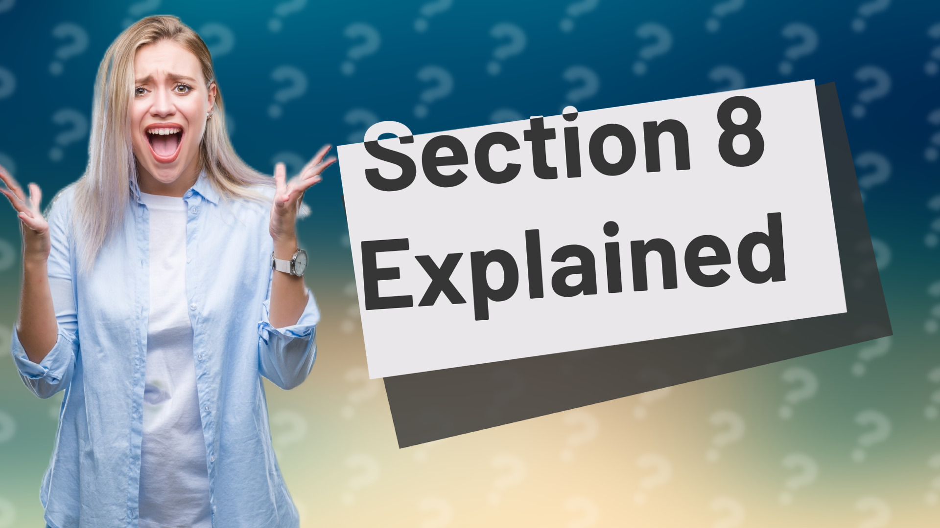 Section 8 Explained