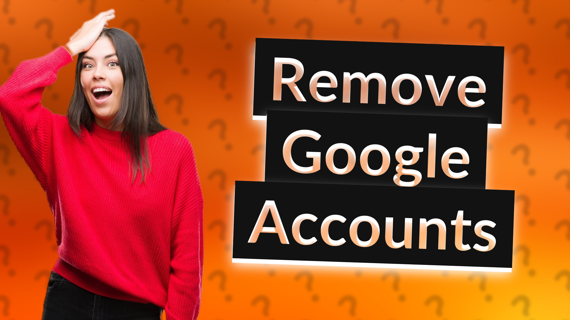 Remove Google Accounts