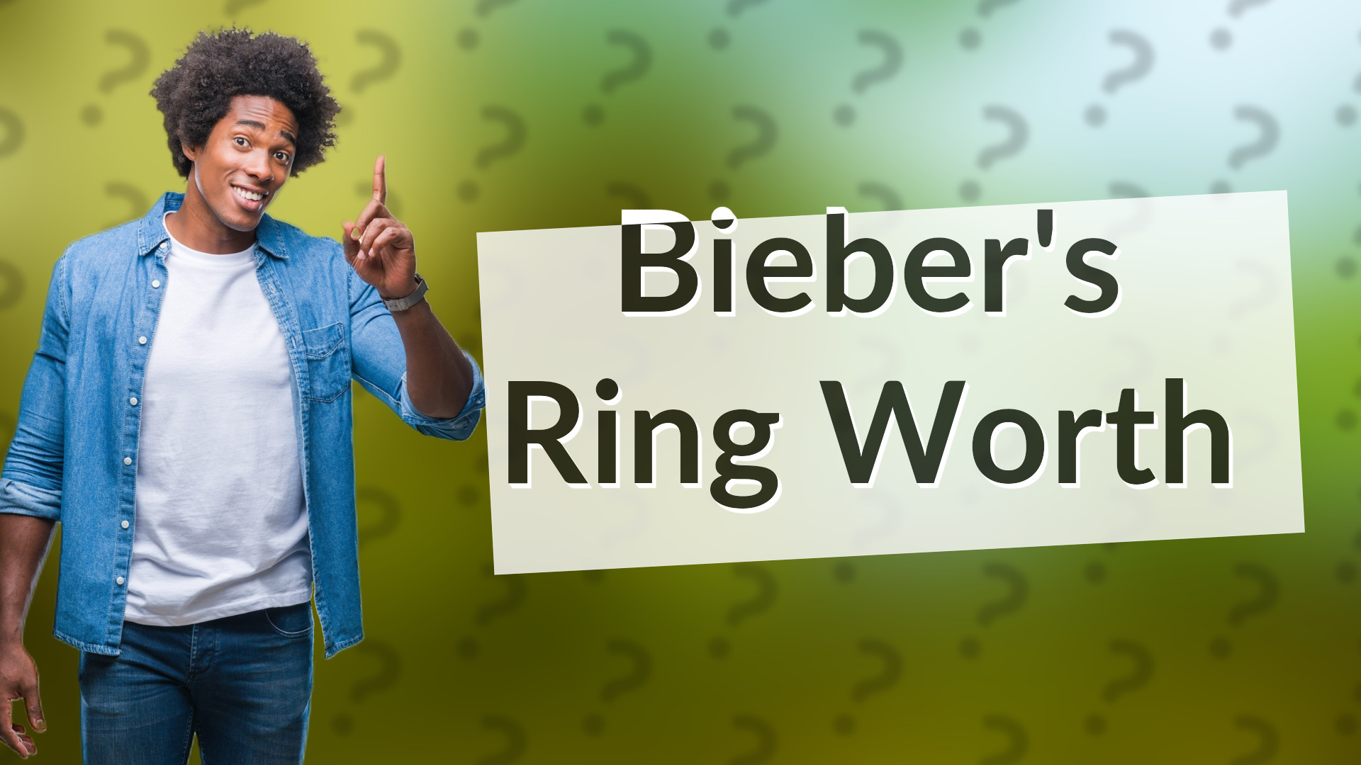 Bieber's Ring Worth