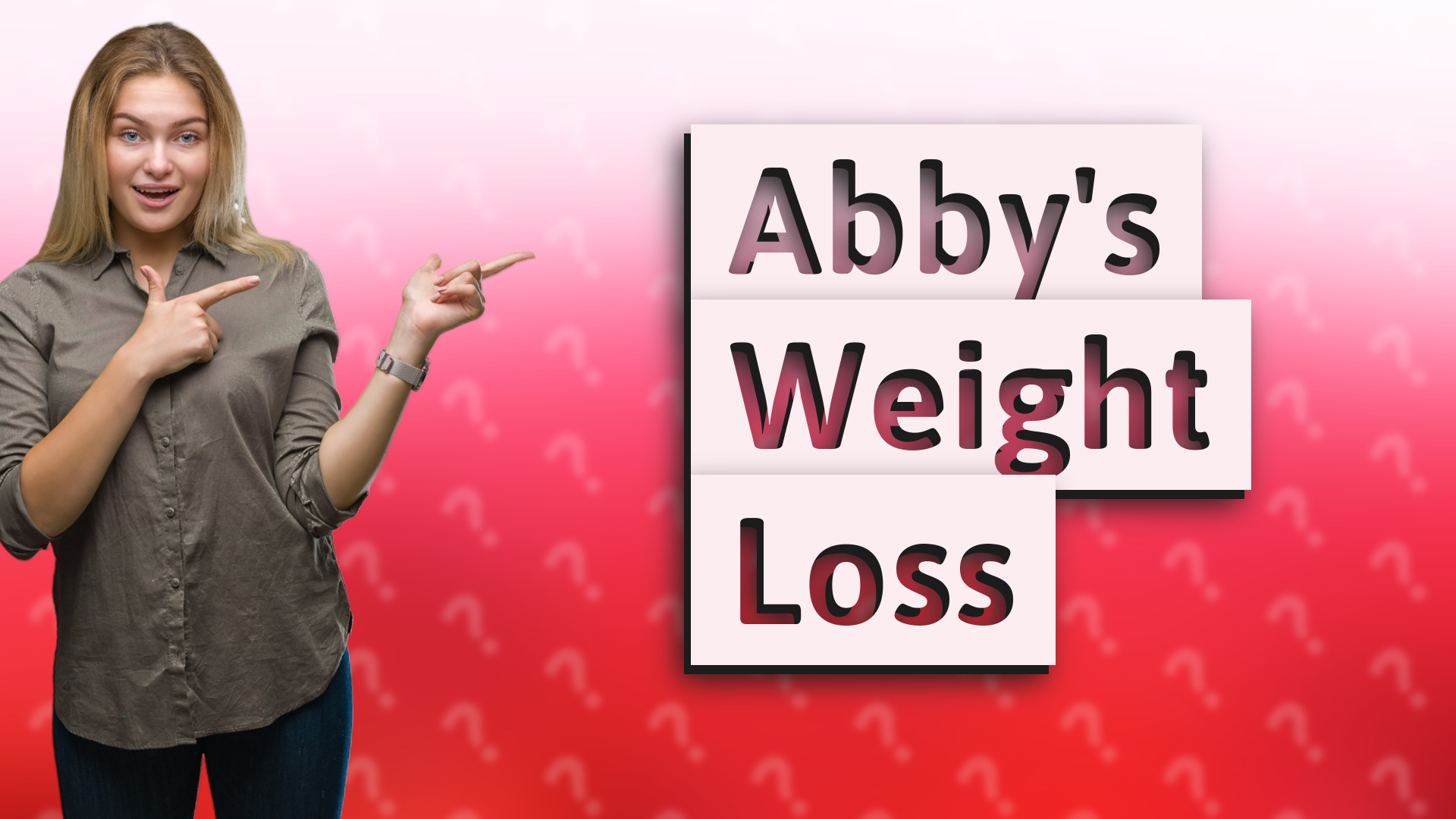 Abby's Weight Loss
