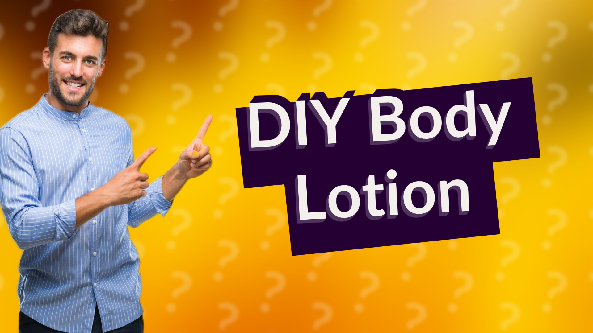 DIY Body Lotion