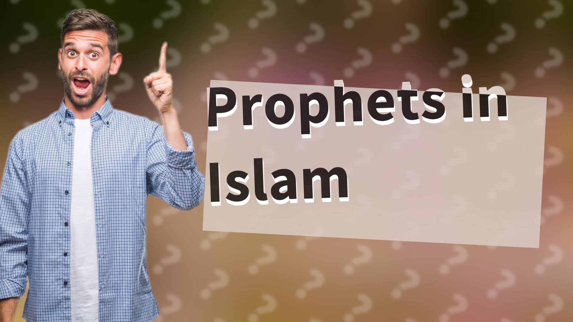 Prophets in Islam