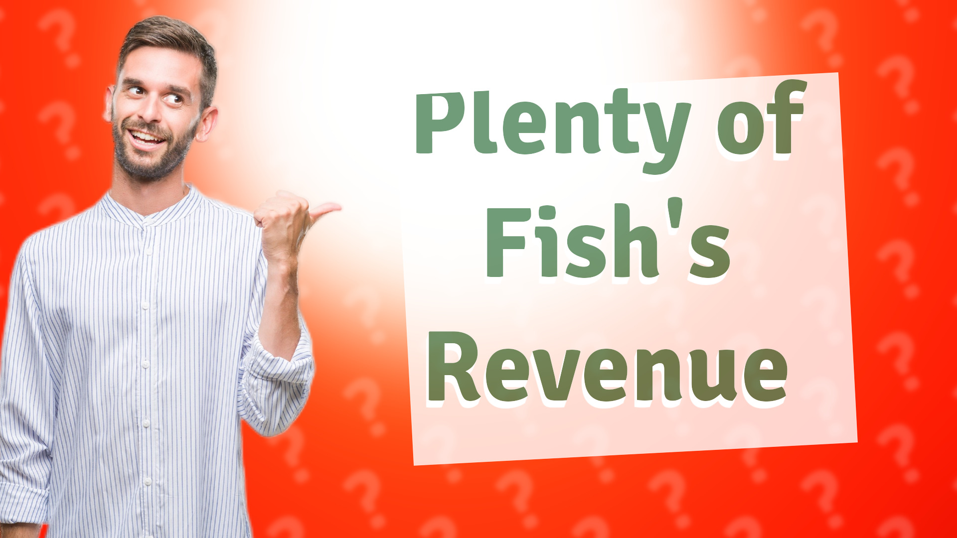 Plenty of Fish's Revenue