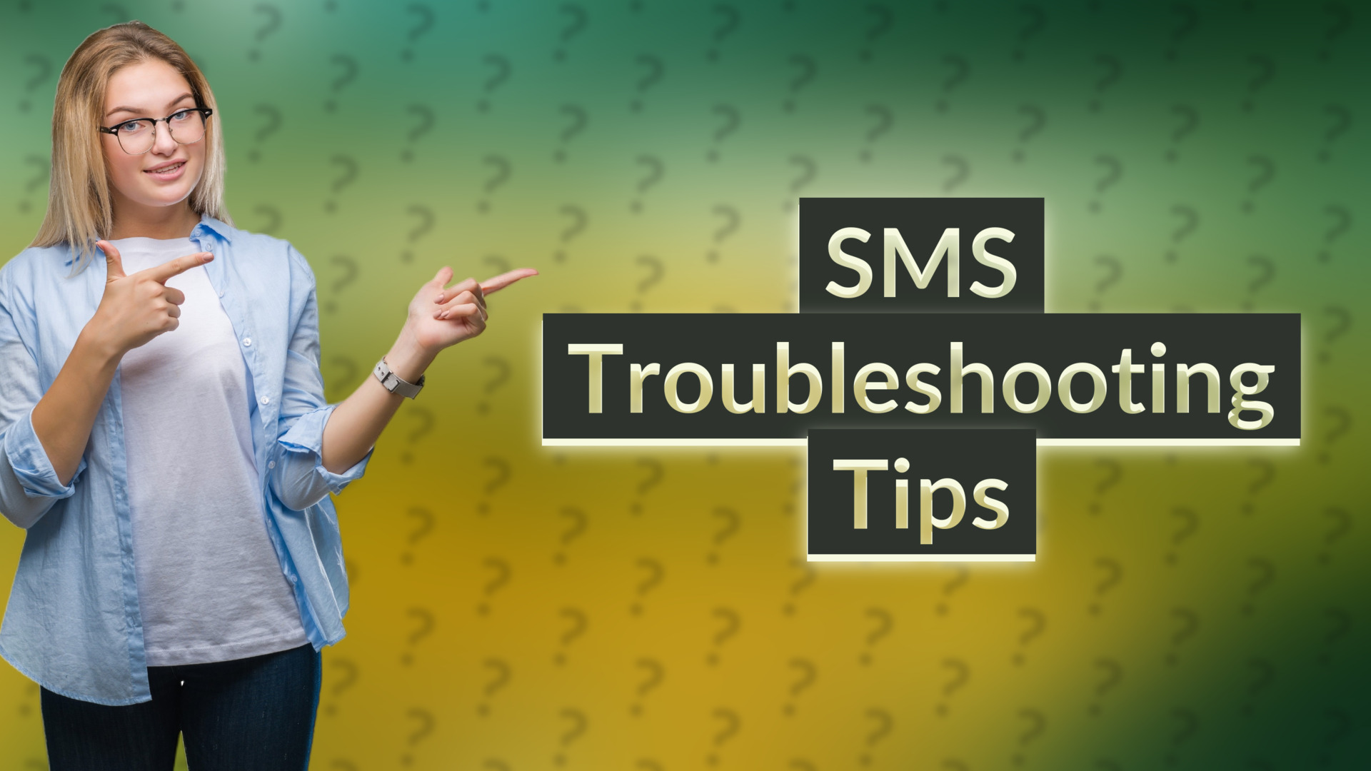 SMS Troubleshooting Tips