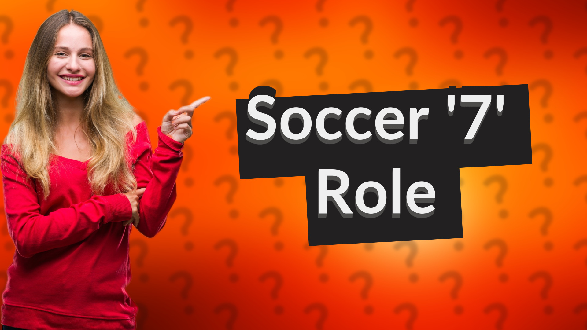Soccer '7' Role
