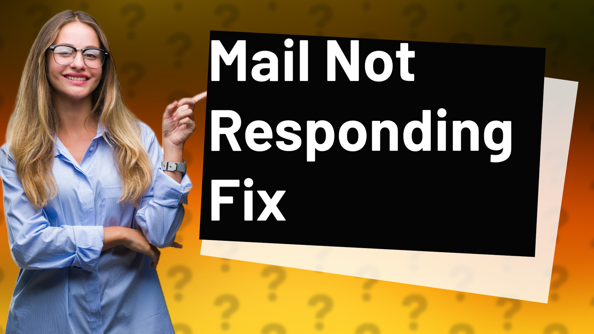 Mail Not Responding Fix