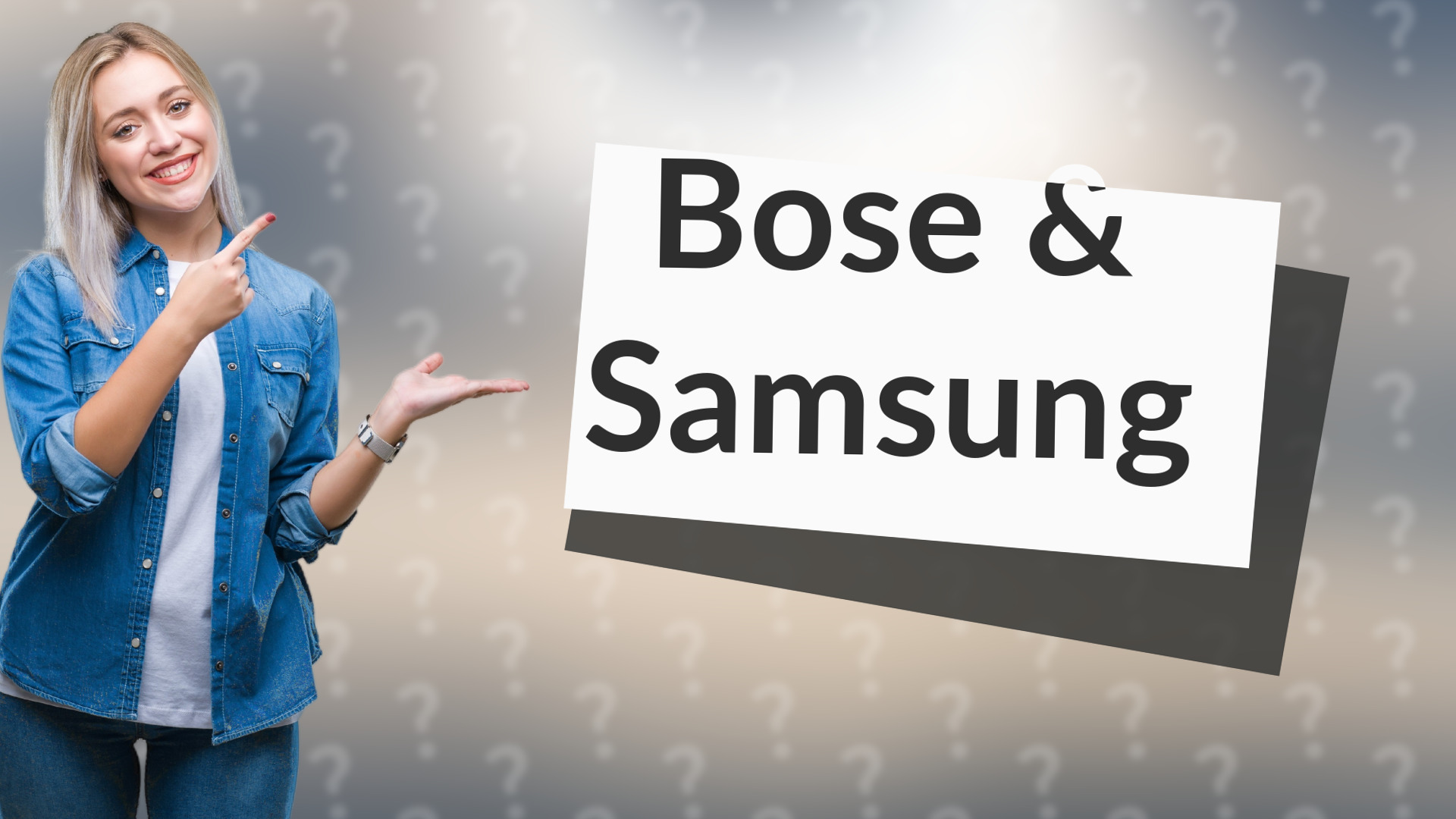 Bose & Samsung