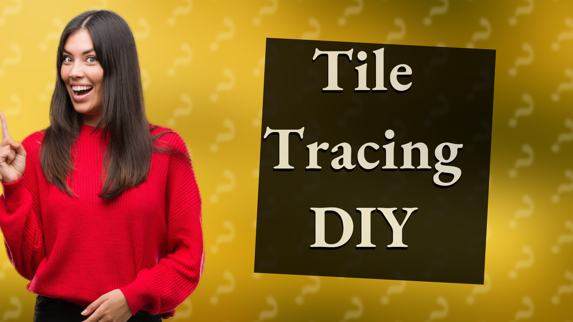 Tile Tracing DIY