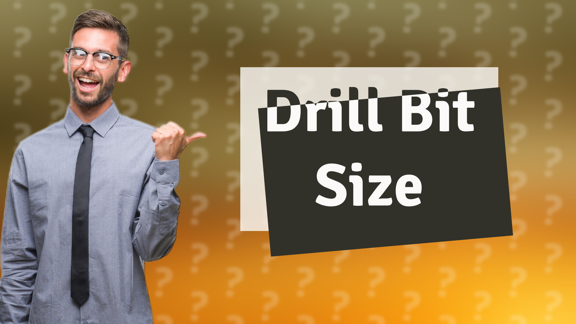 Drill Bit Size