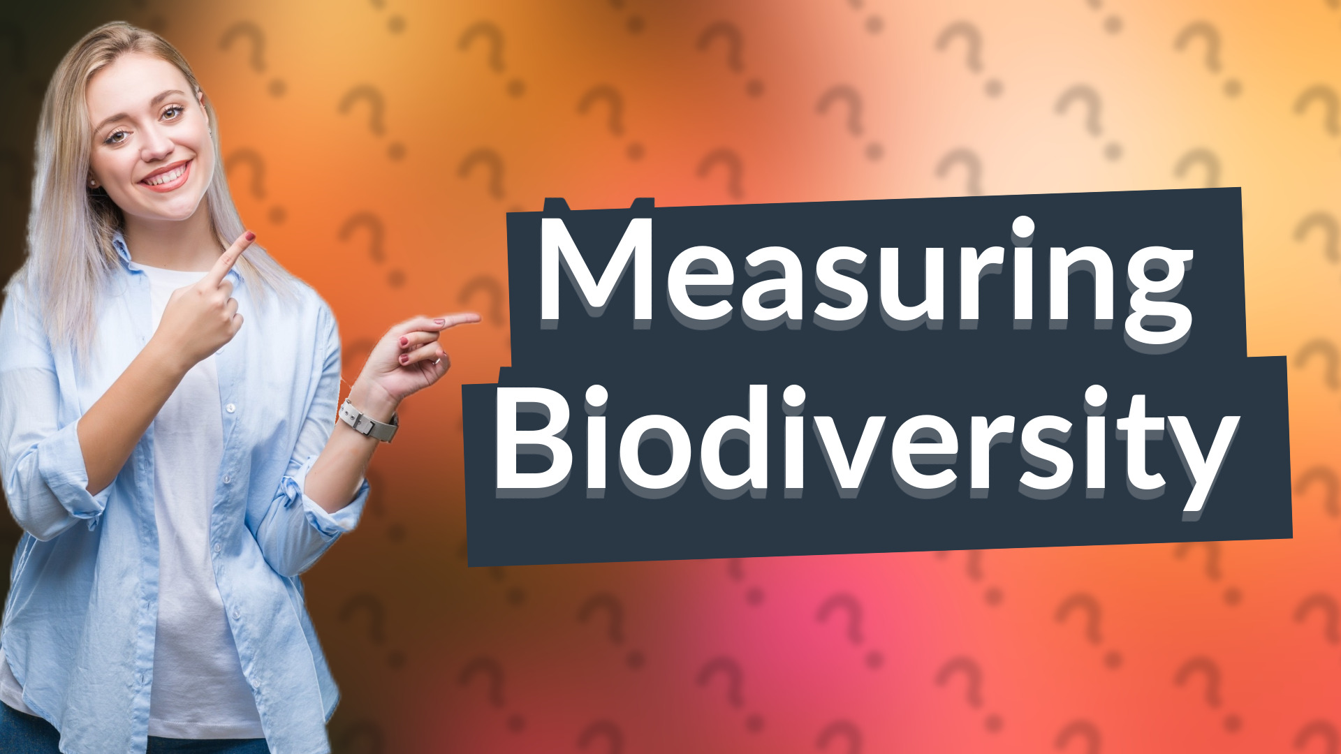 Measuring Biodiversity