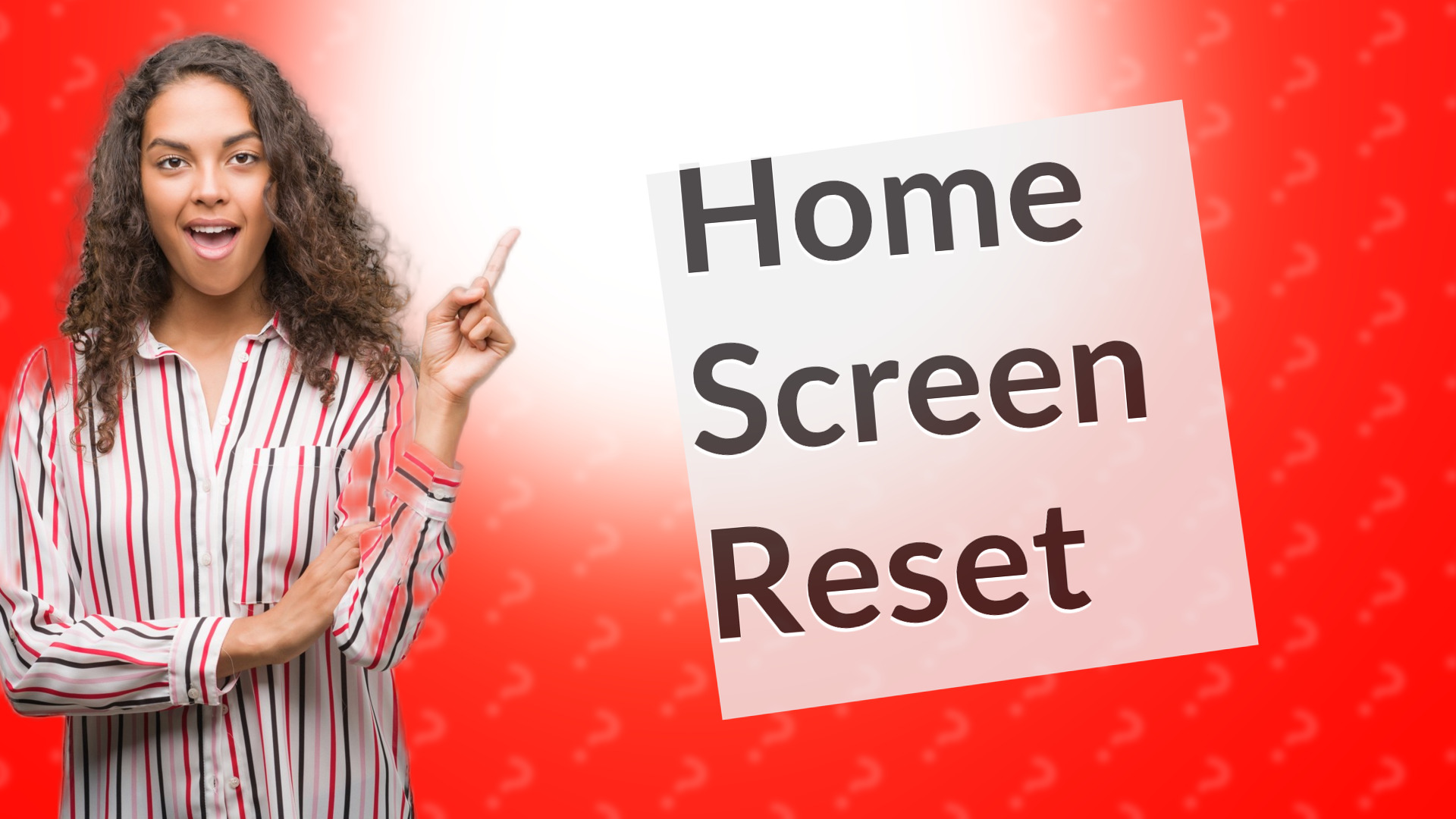 Home Screen Reset