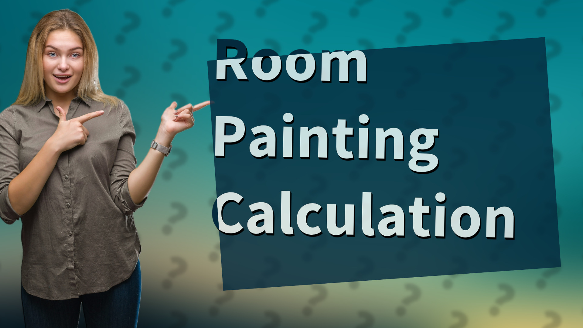 Room Painting Calculation
