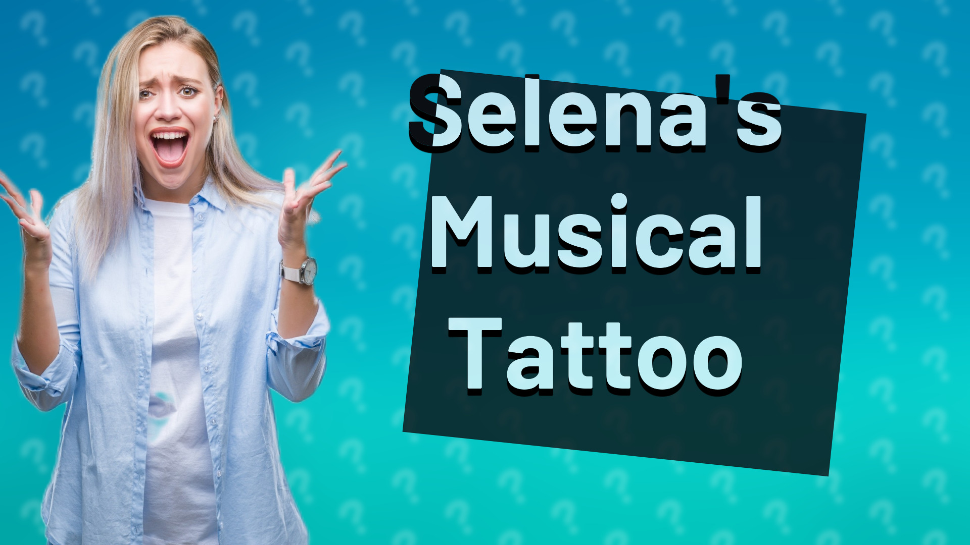 Selena's Musical Tattoo