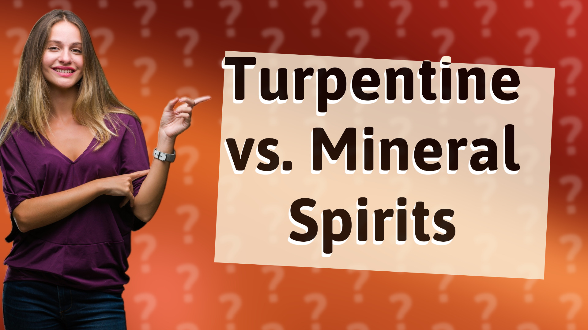 Turpentine vs. Mineral Spirits