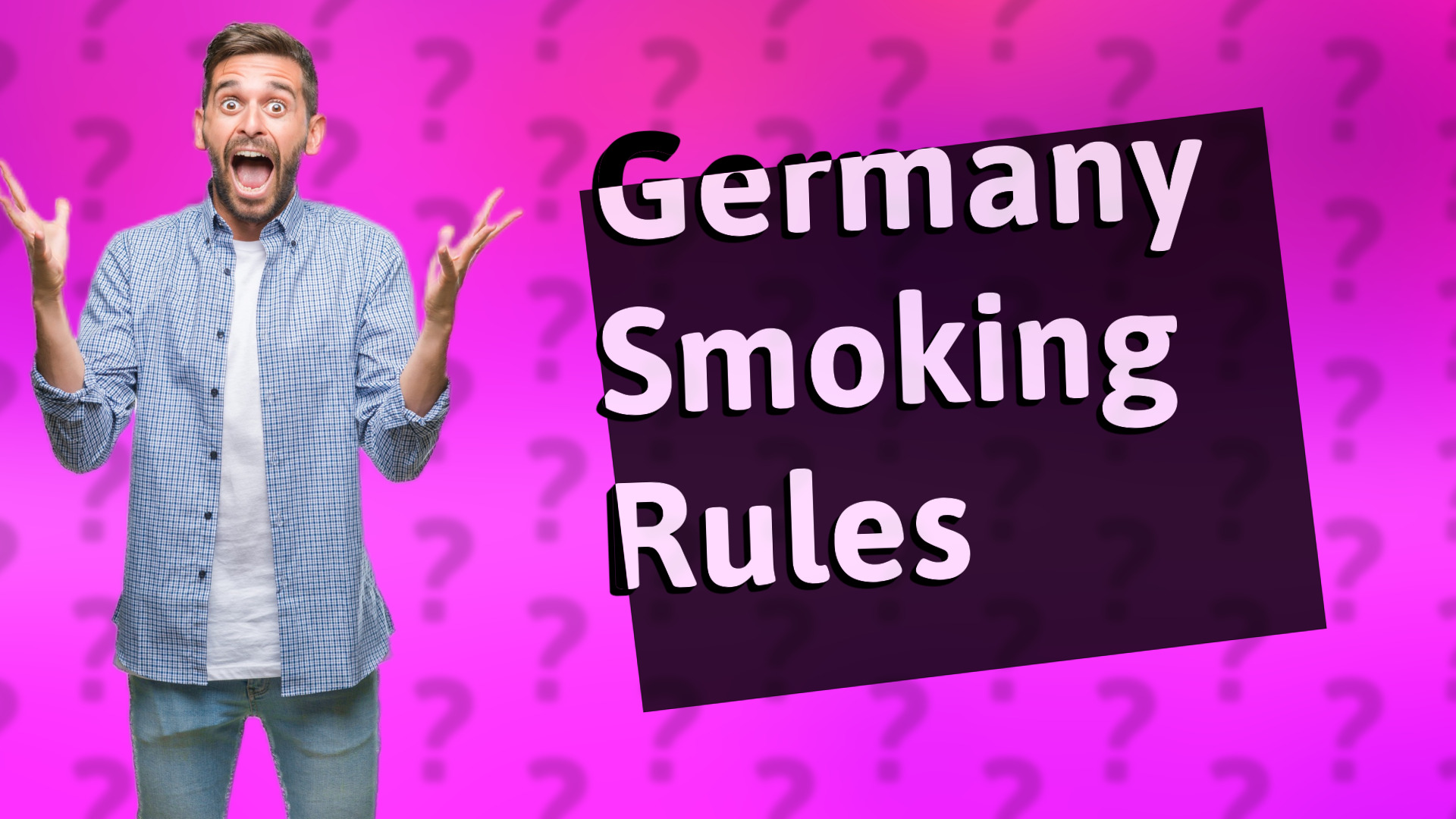 Germany Smoking Rules