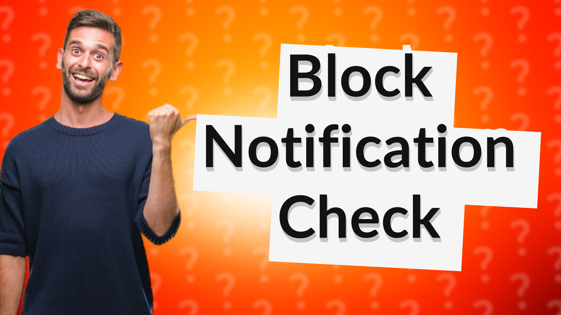 Block Notification Check