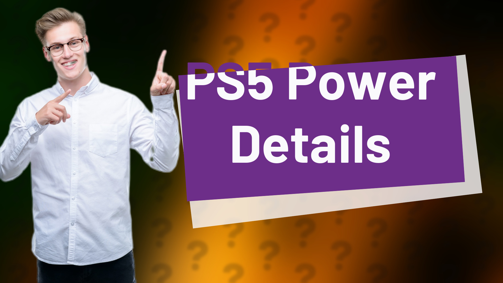 PS5 Power Details