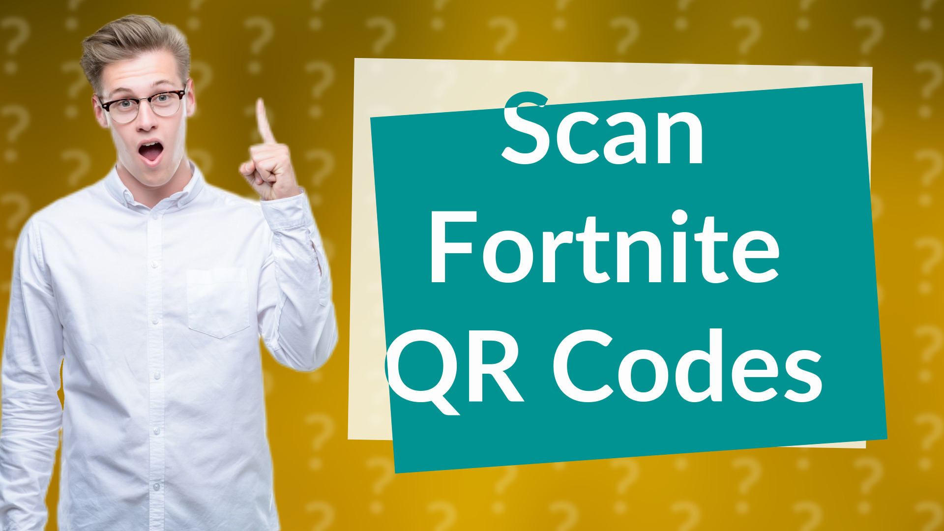 Scan Fortnite QR Codes