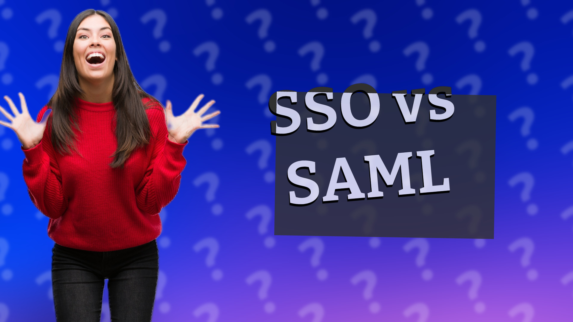 SSO vs SAML