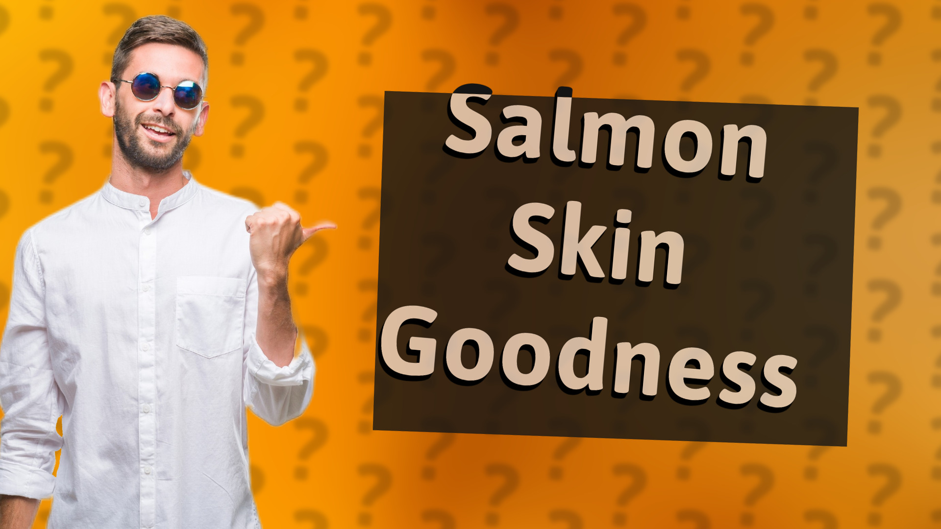 Salmon Skin Goodness