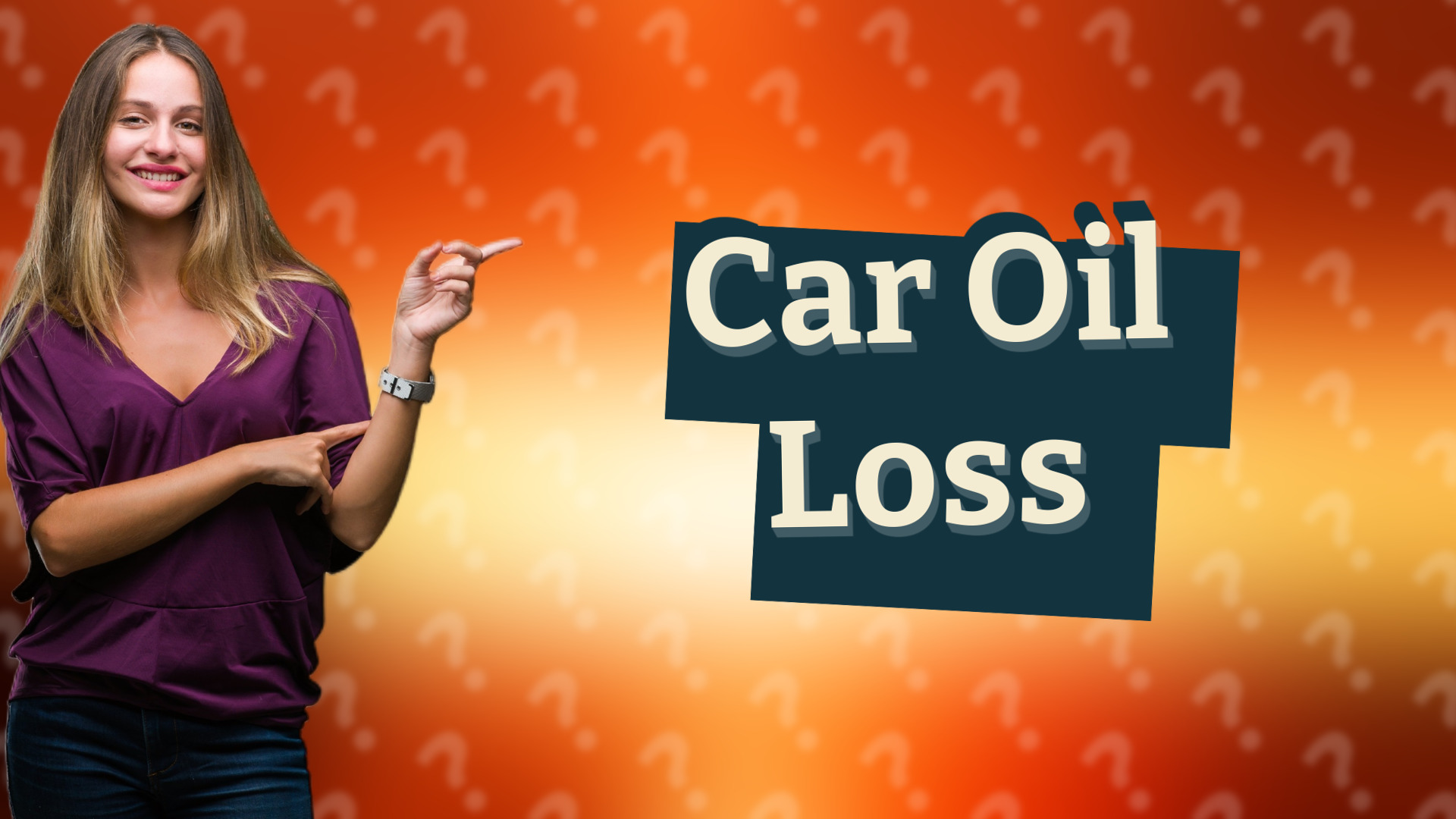 Car Oil Loss