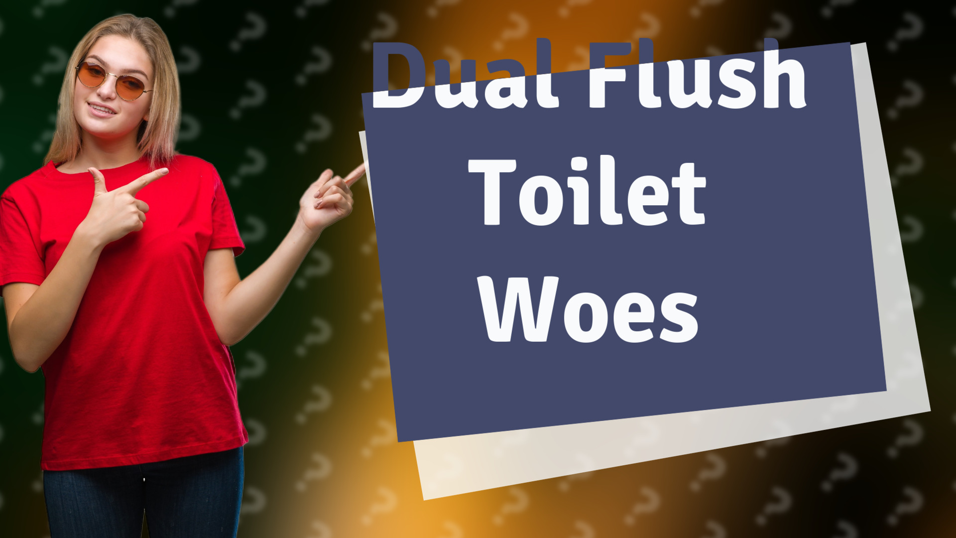 Dual Flush Toilet Woes