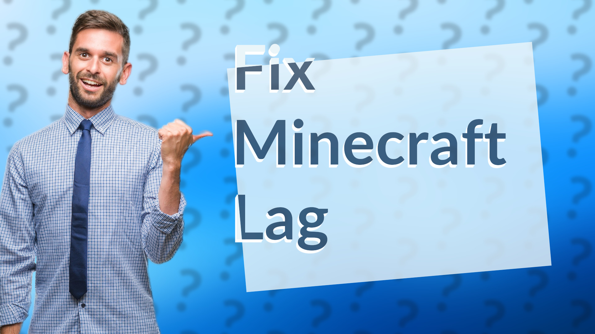 Fix Minecraft Lag