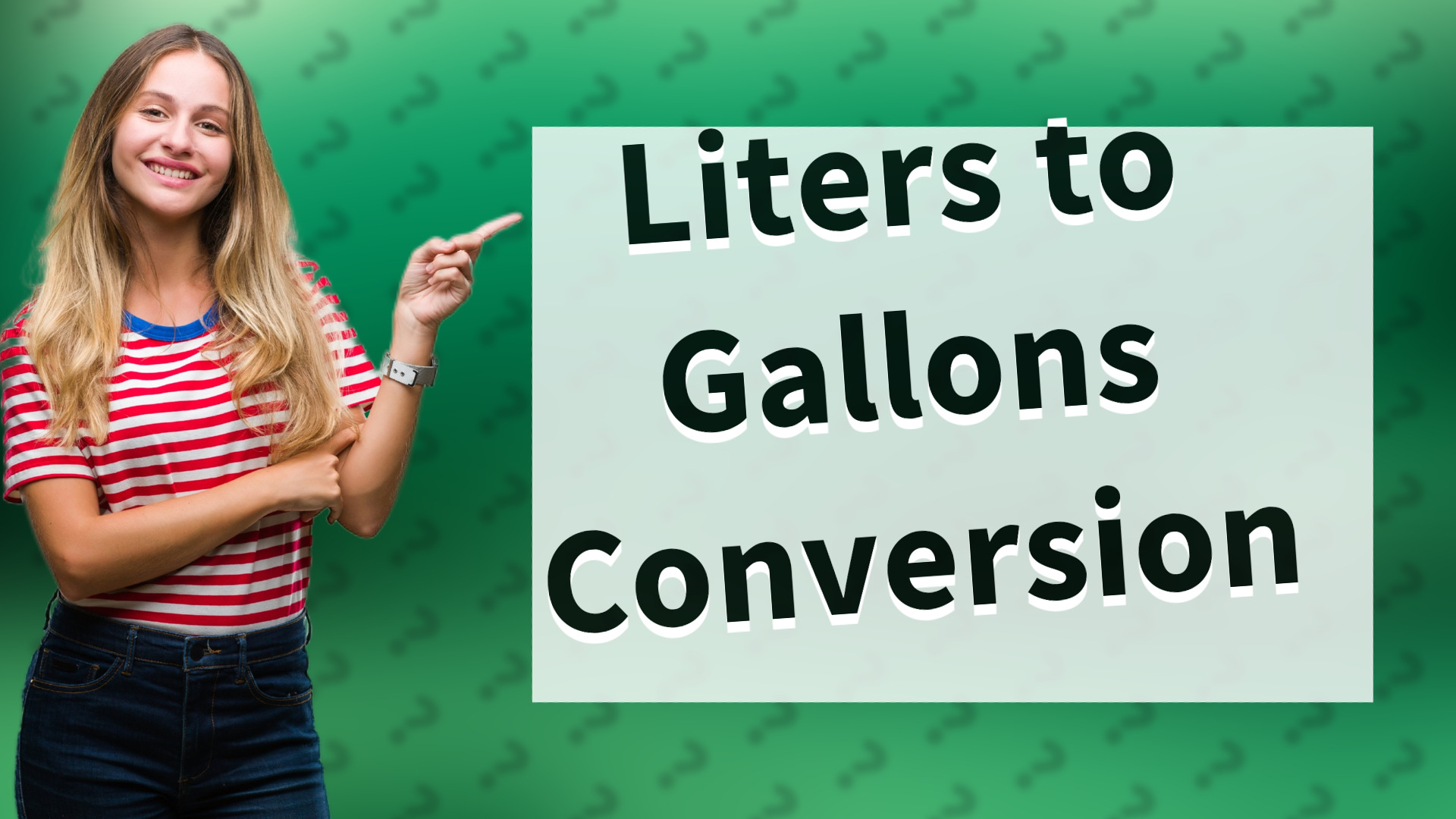 Liters to Gallons Conversion
