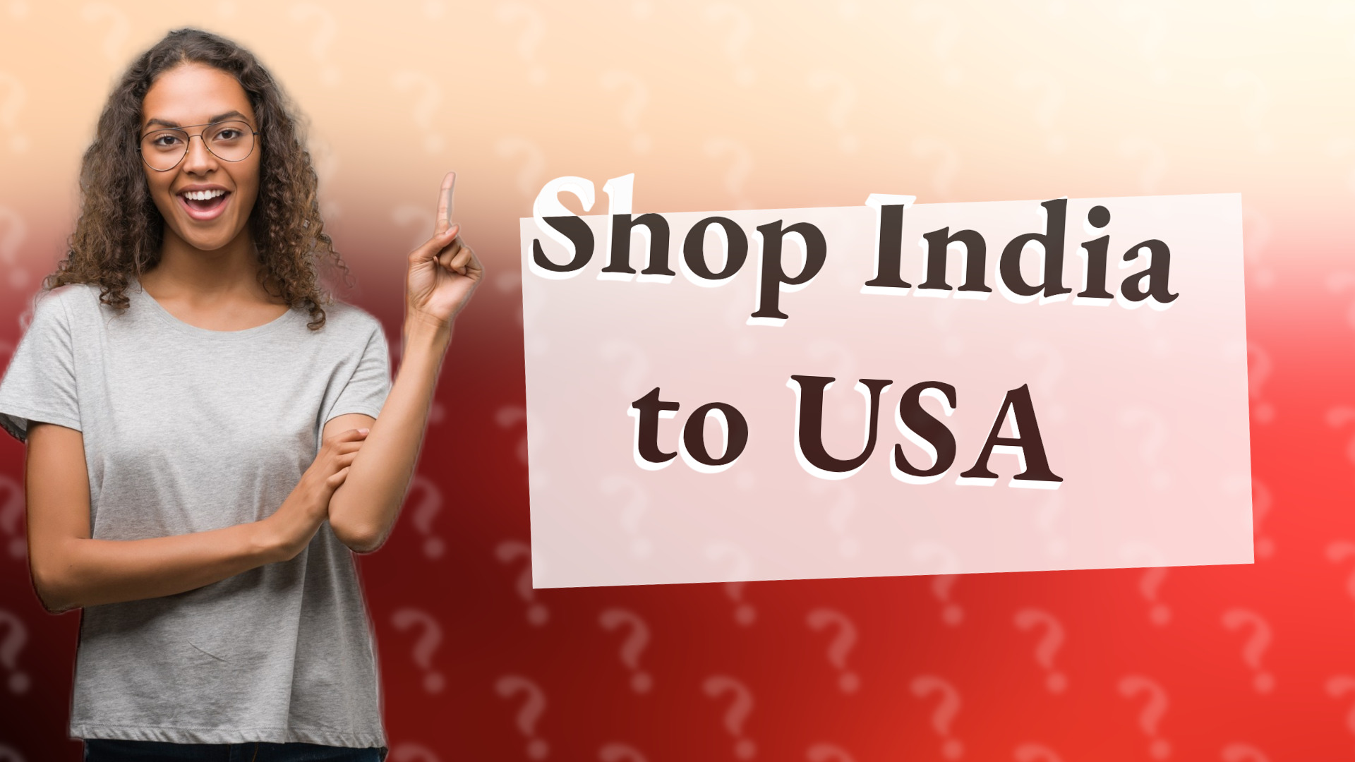 Shop India to USA