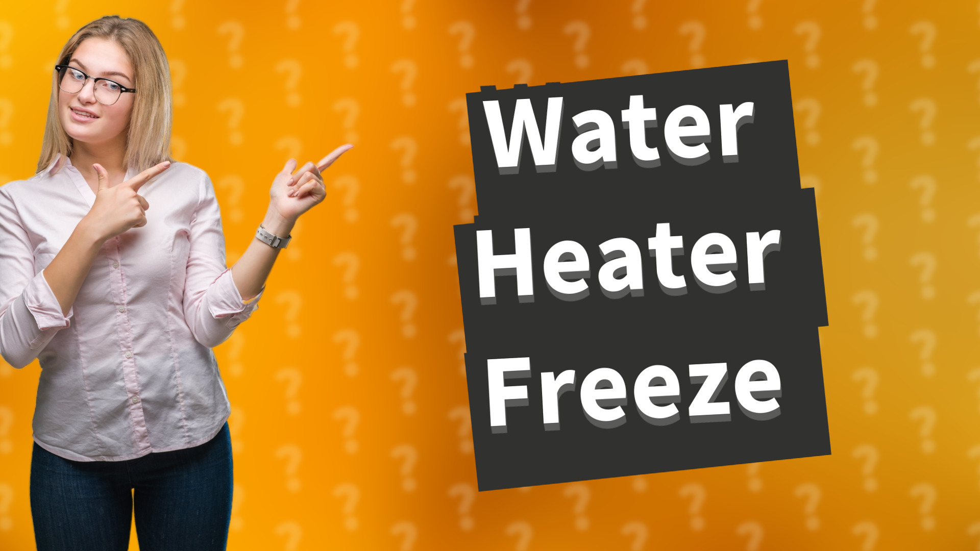 Water Heater Freeze