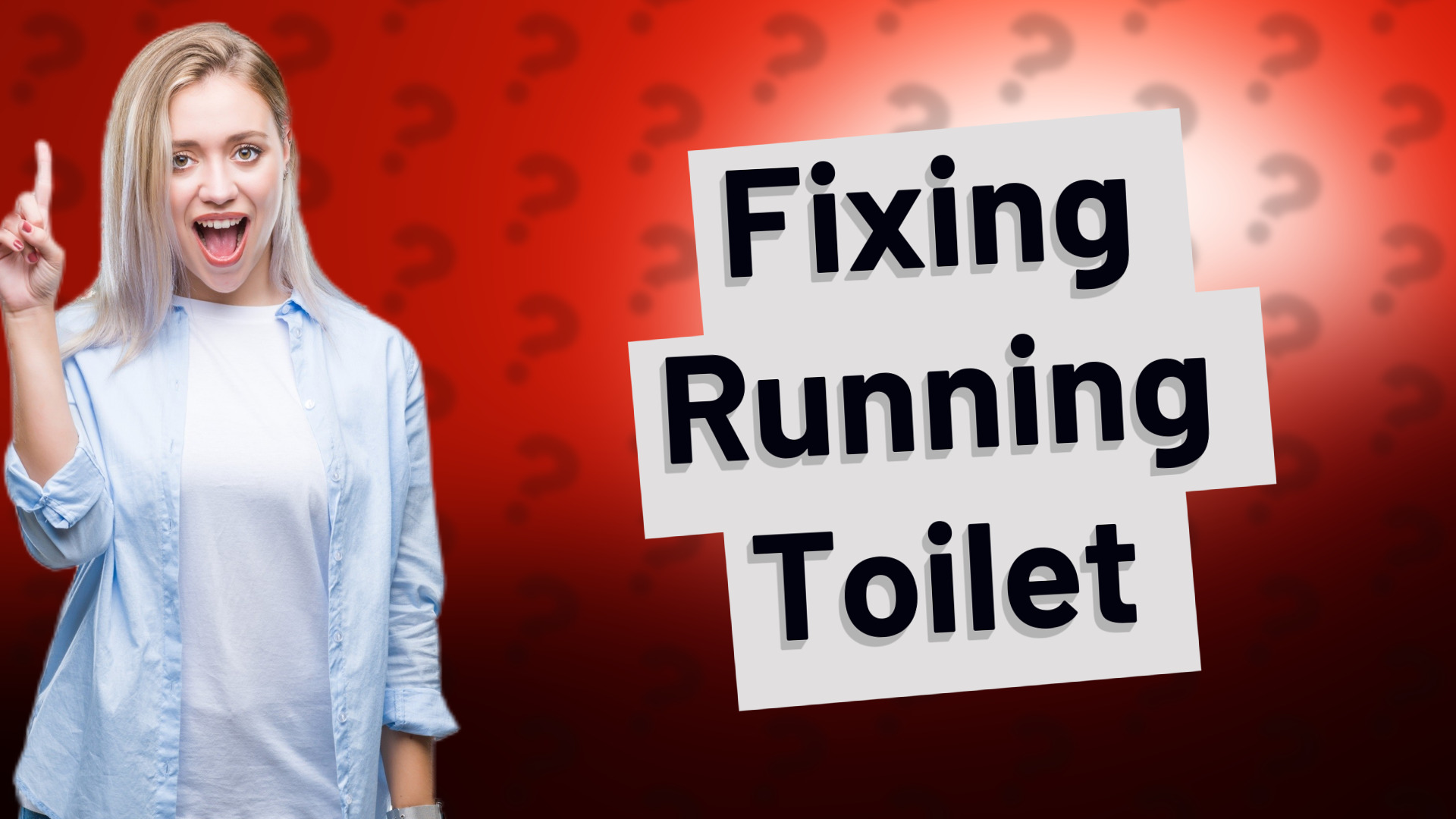 Fixing Running Toilet