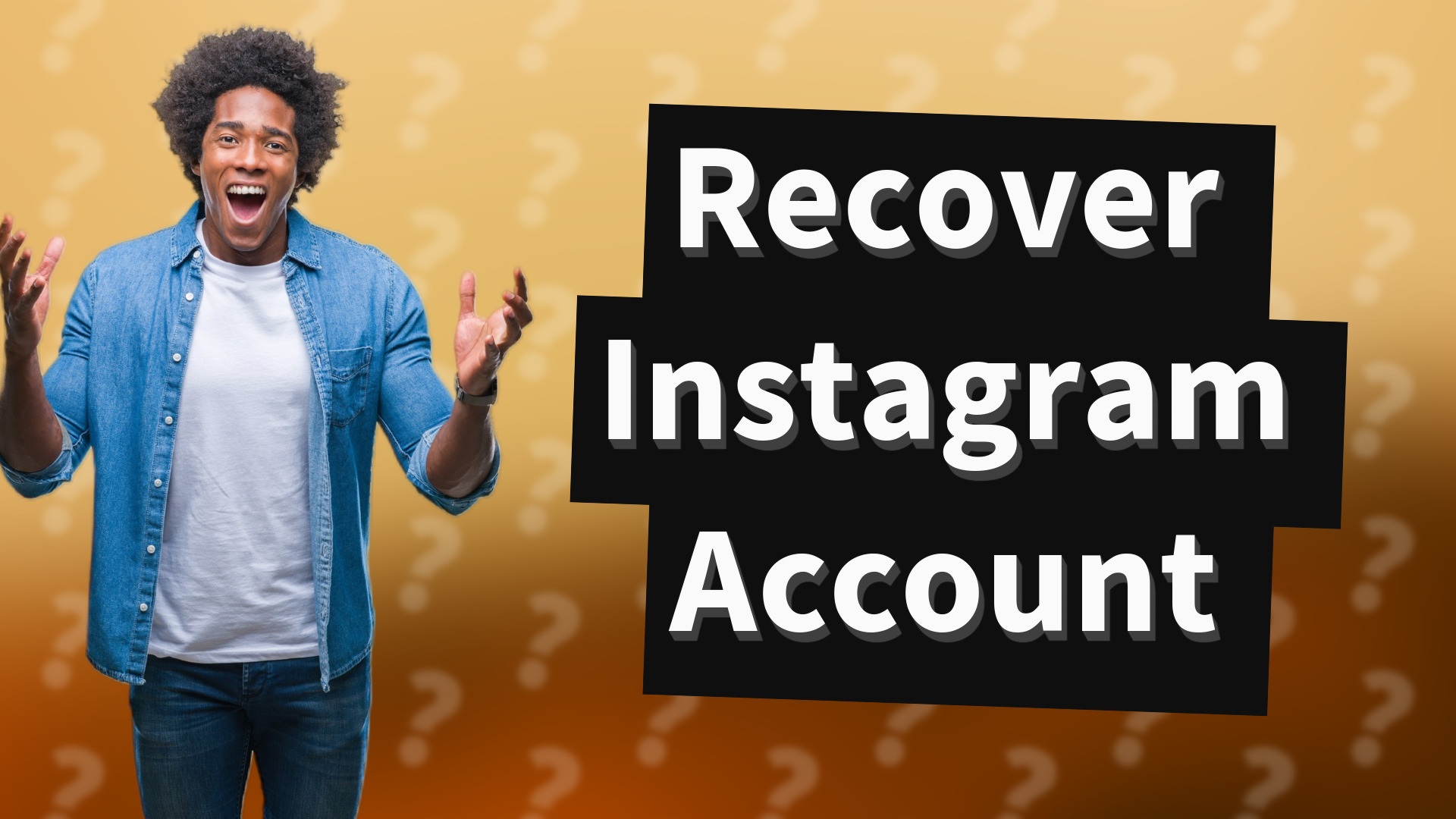 Recover Instagram Account