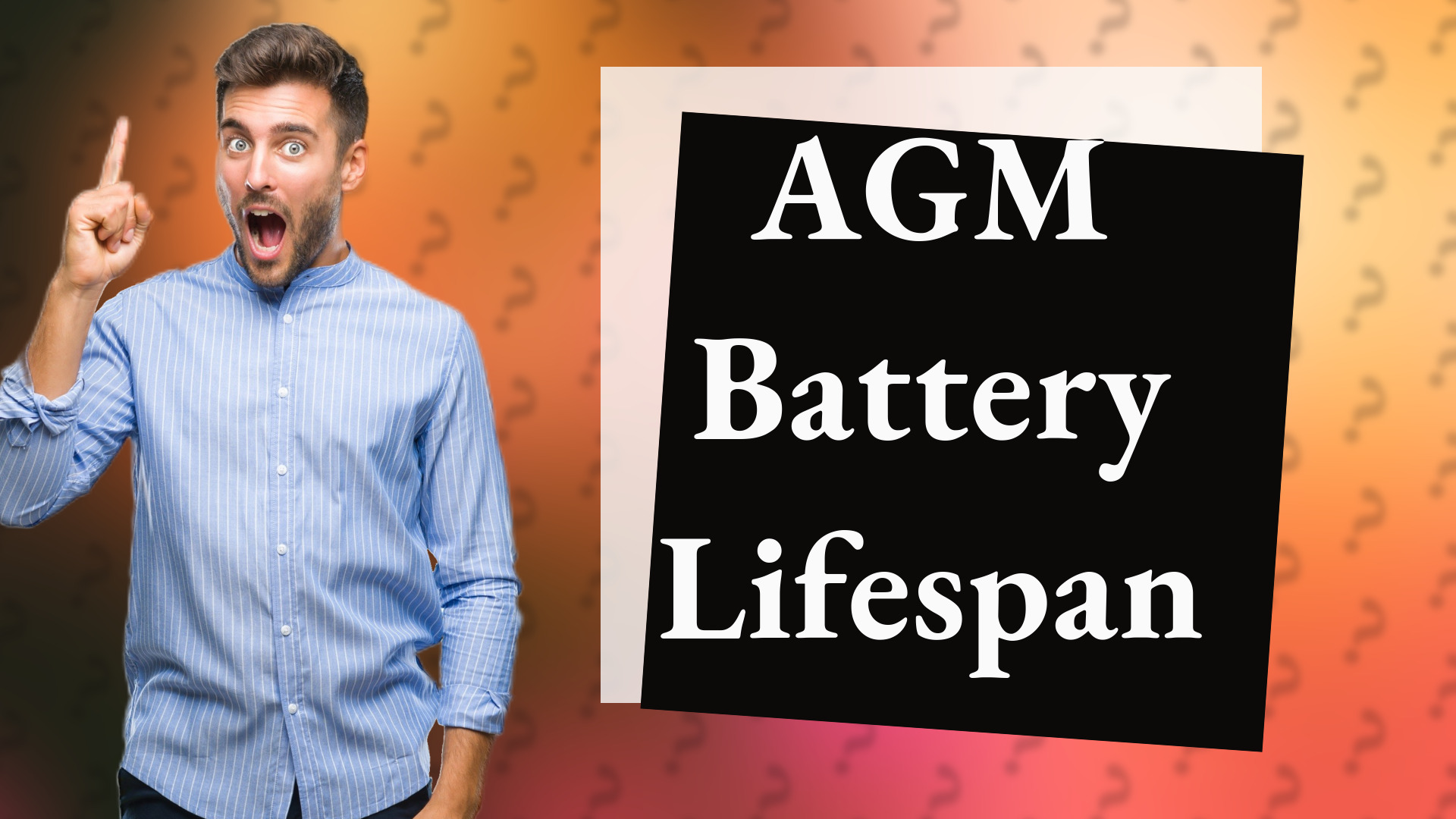 AGM Battery Lifespan