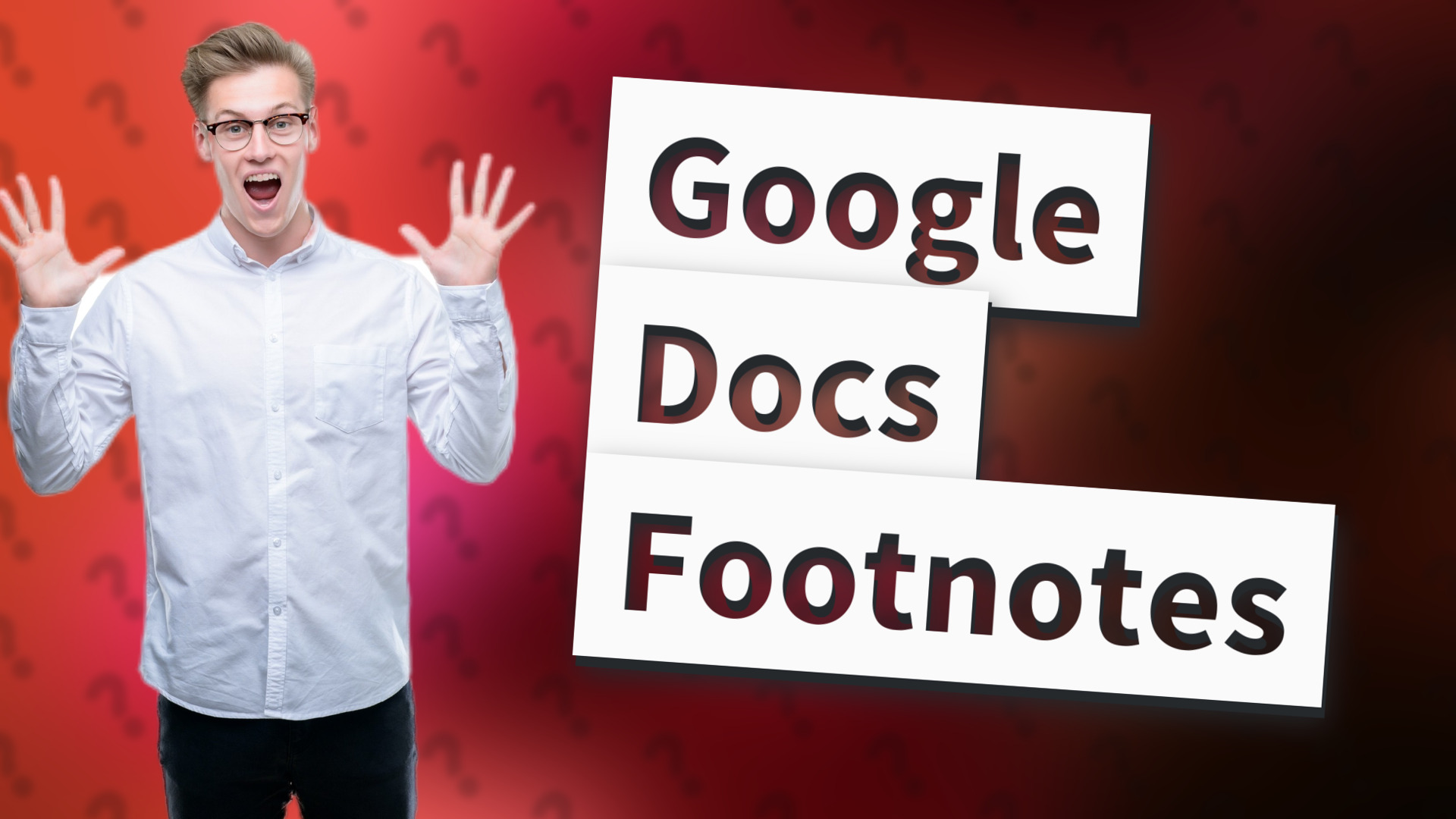 Google Docs Footnotes