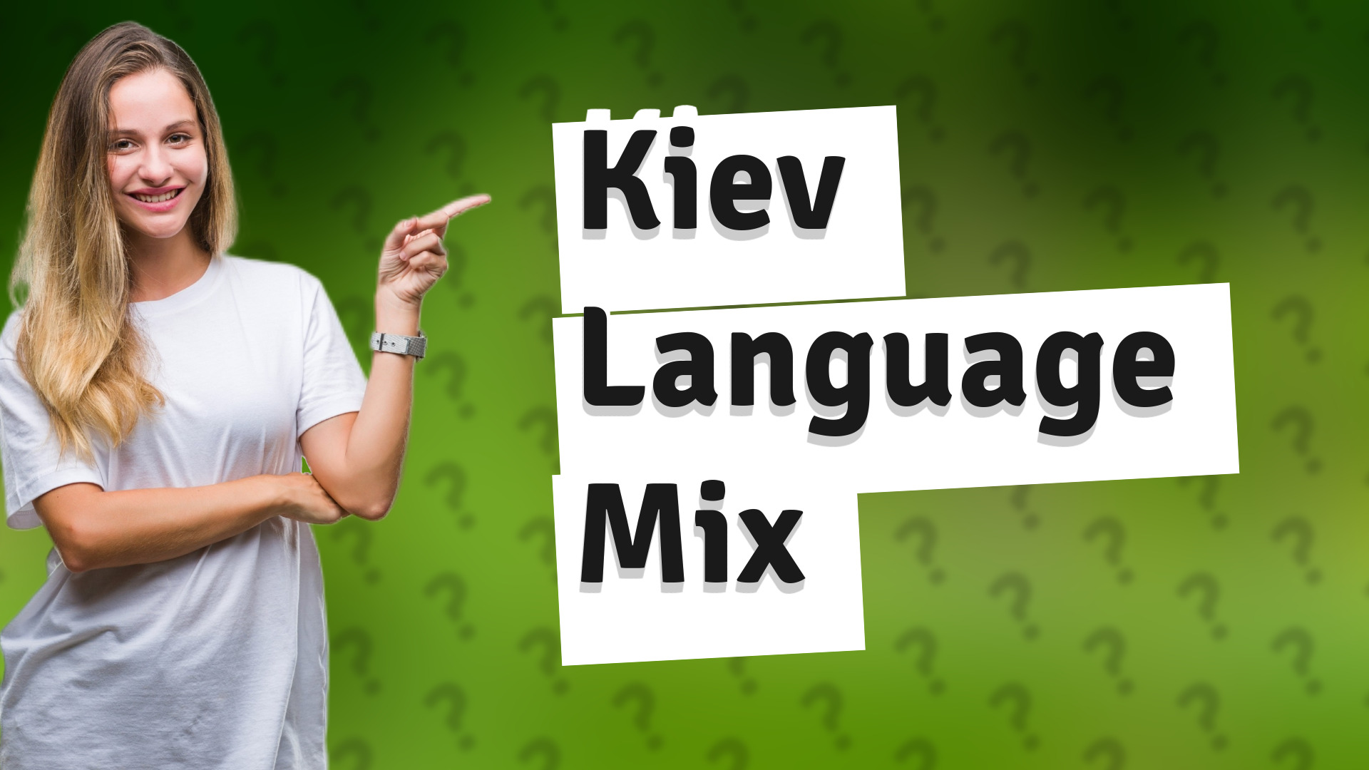 Kiev Language Mix