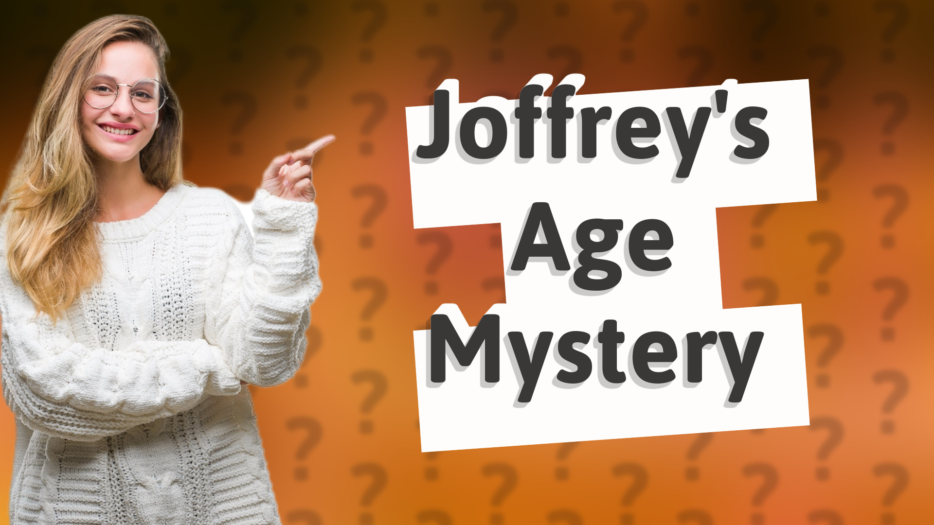 Joffrey's Age Mystery