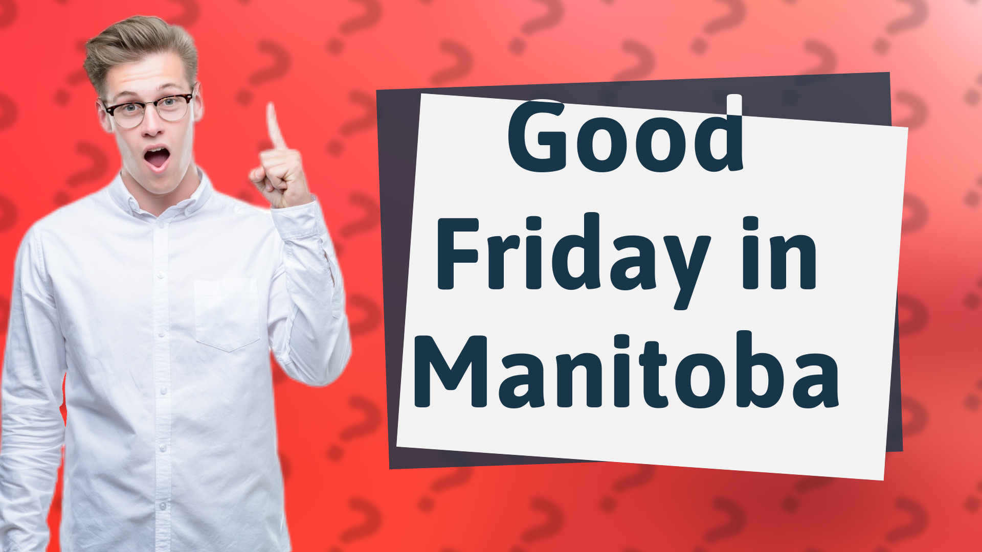 Good Friday in Manitoba