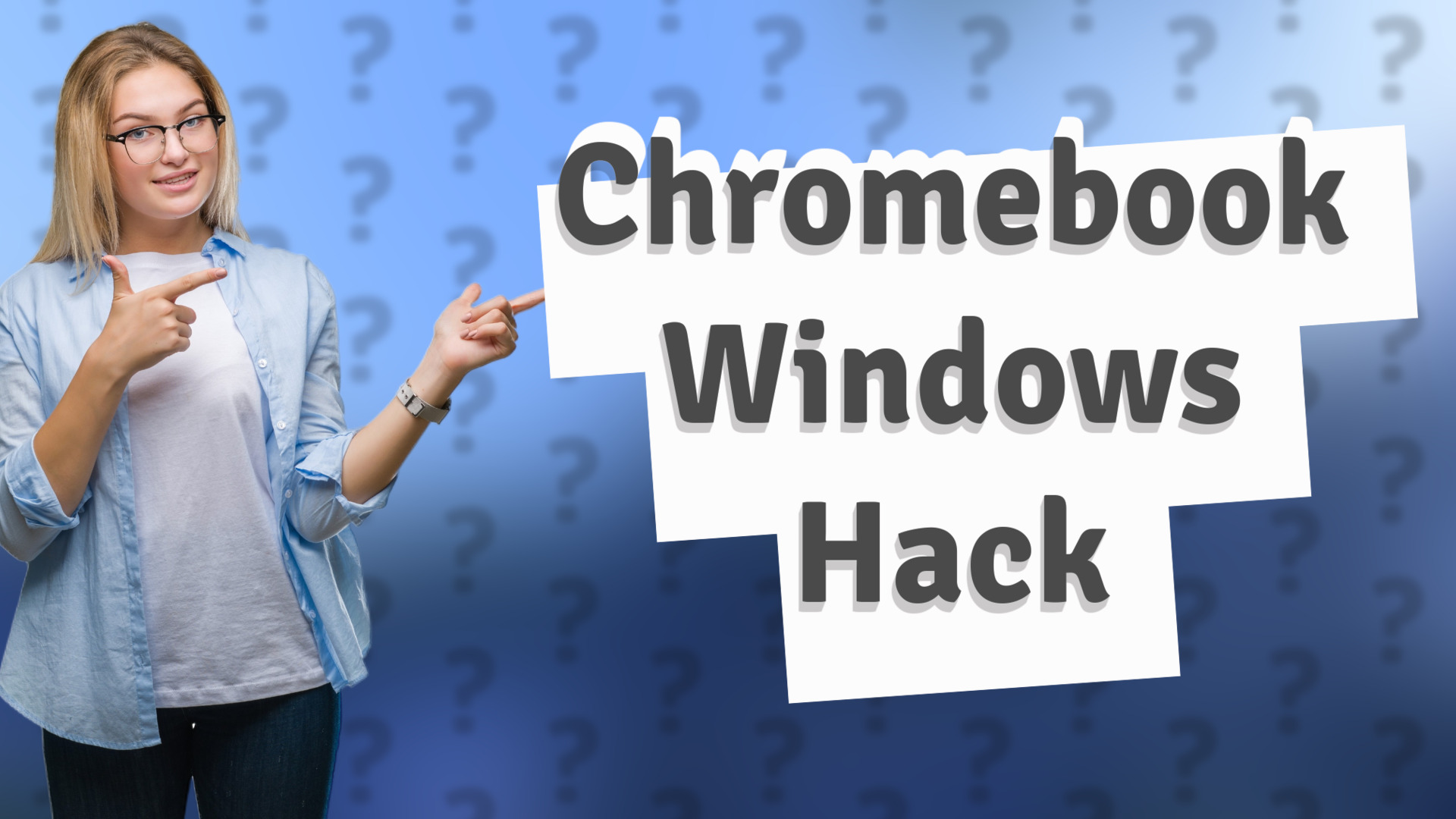 Chromebook Windows Hack