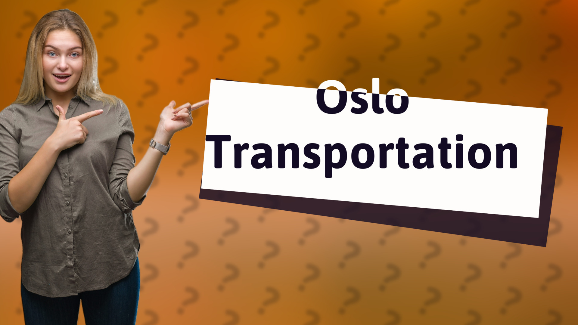Oslo Transportation