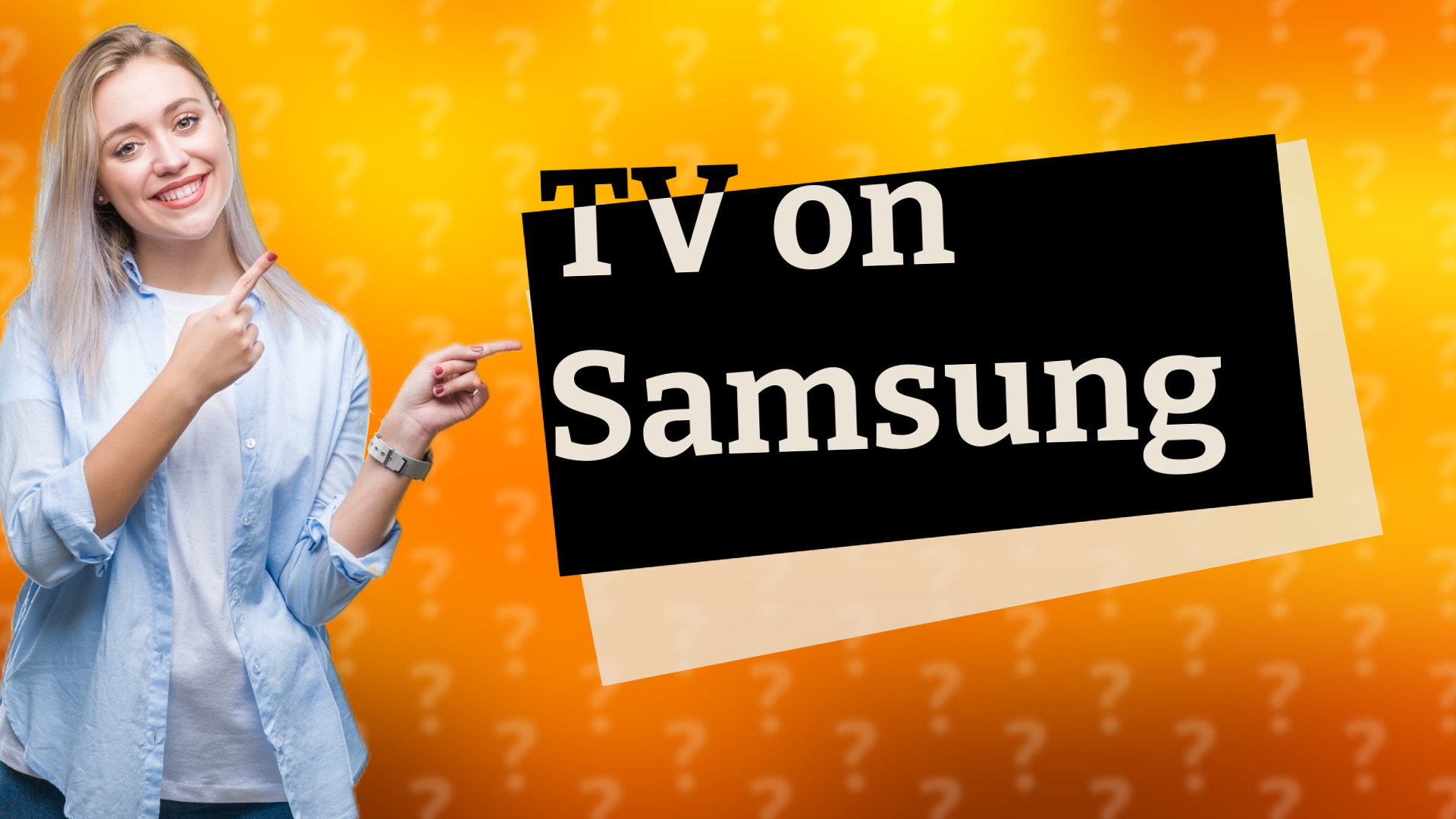 TV on Samsung
