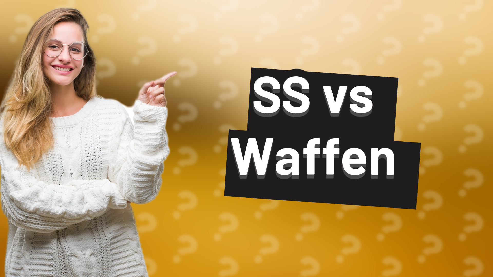 SS vs Waffen
