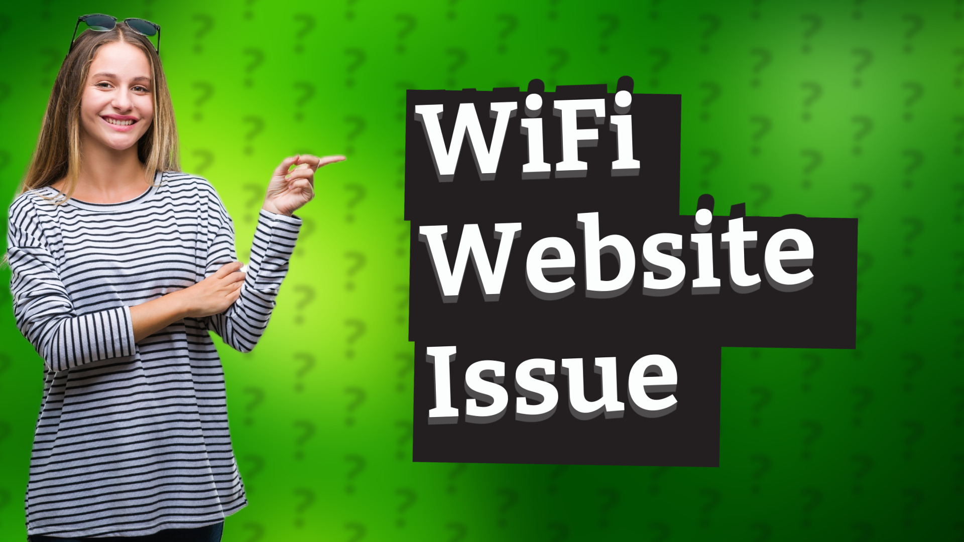 WiFi Website Issue