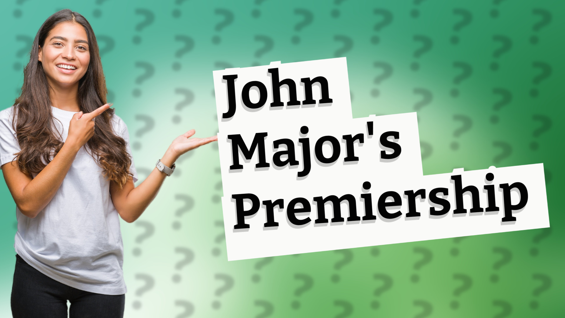 John Major's Premiership
