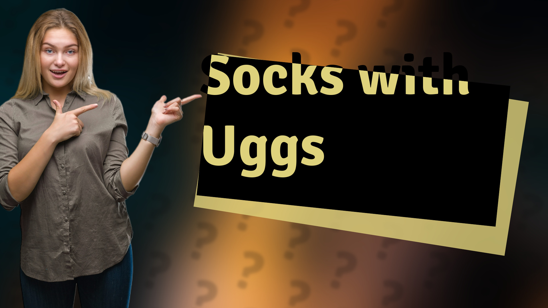 Socks with Uggs