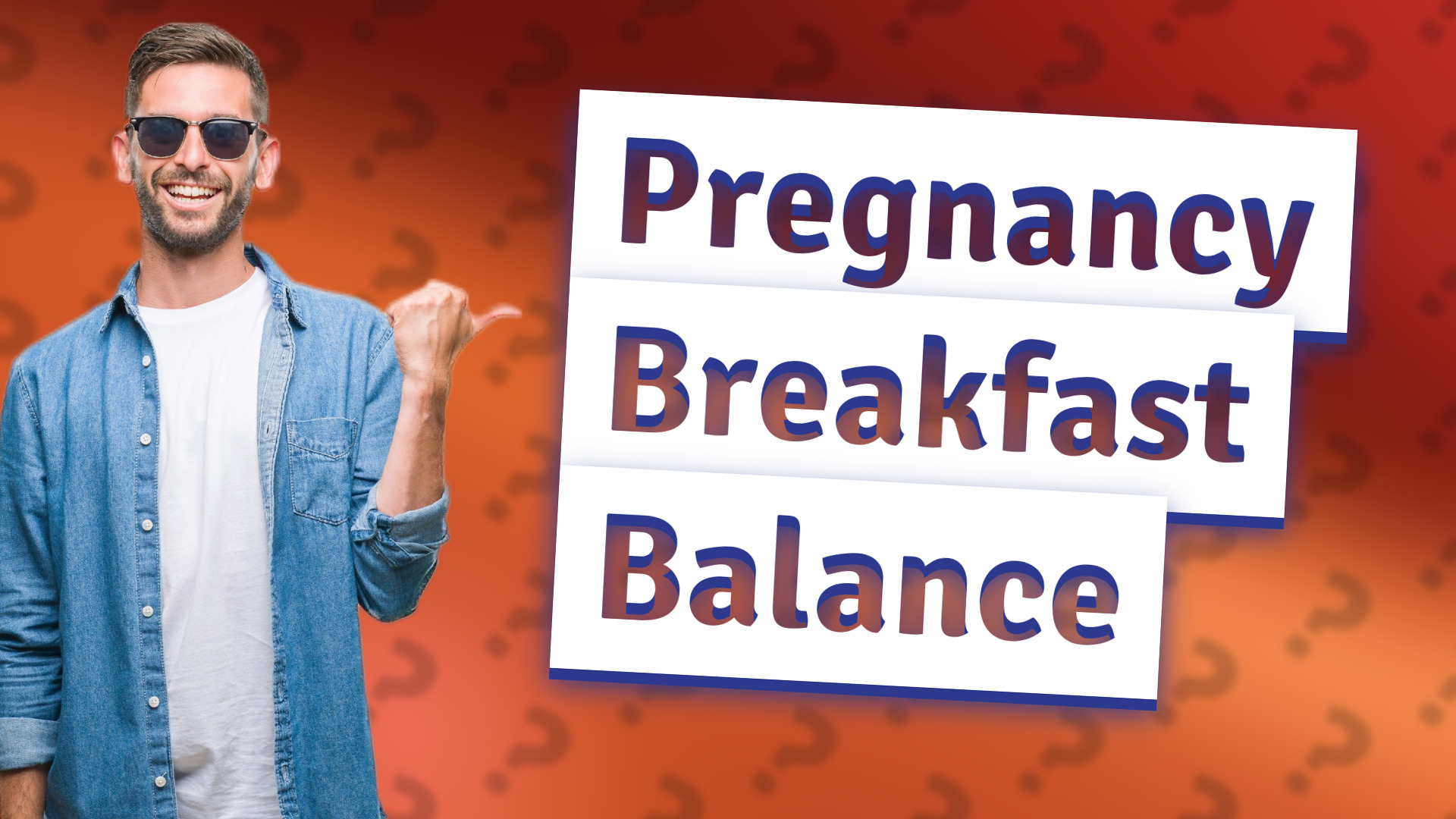 Pregnancy Breakfast Balance