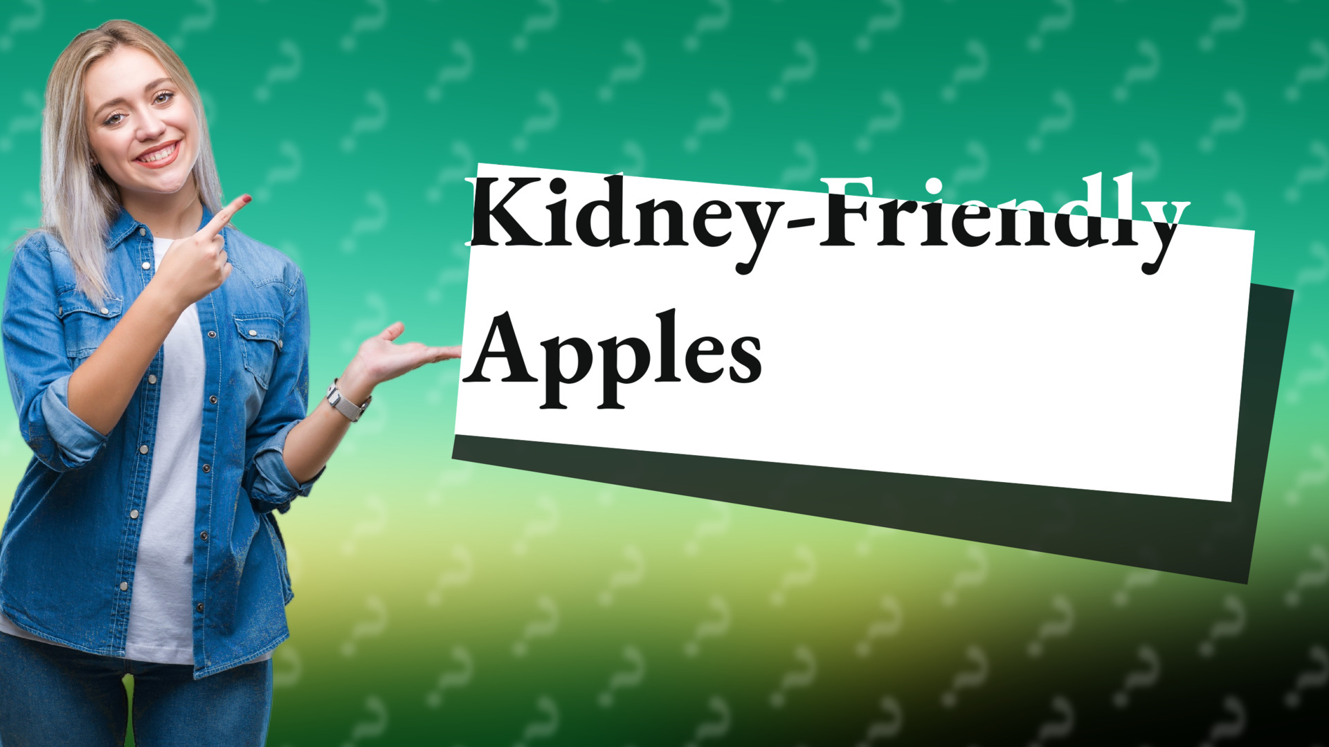Kidney-Friendly Apples