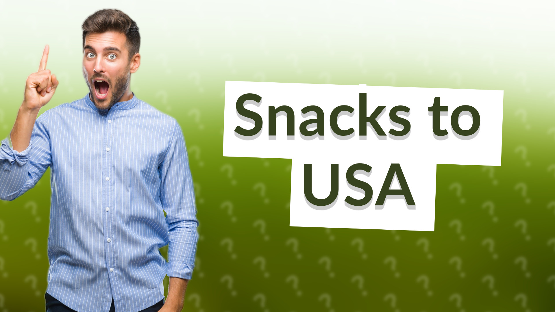 Snacks to USA
